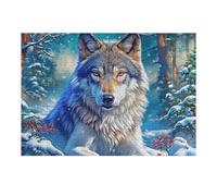 Wolf Rompicapo 300 Pezzi Per Regalo Di Epifania Cartone Spesso Per Bambini Splendid Celestial Critters Attività Educativa Per Tutta La Famiglia Edizione Limitata Da Passatempo 300 PCS