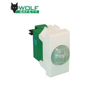 Wolf Security - Sensore Infrarossi JOLLY 12V incasso compatibile Vimar Idea Bian