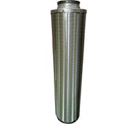 Wolf Silenziatore DN160 L 1000mm con isolamento 50mm, per CWL - 2577367