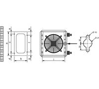 Wolf Staffe di fissaggio per Aerotermi LH/LH-ATEX 25-40 - 6500638