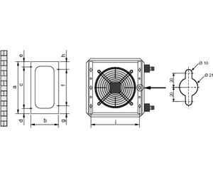 Wolf Staffe di fissaggio per Aerotermi LH/LH-ATEX 63-100 - 6500639