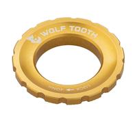 Wolf Tooth Centrelock Rotor Lockring External Spline Gold One Size
