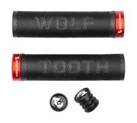 Wolf Tooth Componenti Echo Lock-On Impugnatura - Nero/Rosso