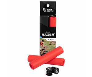 Wolf Tooth Componenti Razer Grips - Rosso