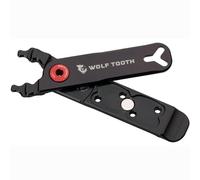 Wolf Tooth Components Combo Masterlink Pinze Multiuso Nero W/Rosso Bullone