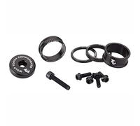 Wolf Tooth Anodized Spacer Kit Headset Argento Black