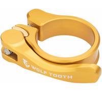 Wolf Tooth Components Morsetto Del Sella A Rilascio Rapido - 28.6mm Oro