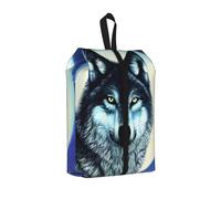 Wolf Under Moon - Borsa per scarpe da viaggio, impermeabile, per valigia, 3 in 1, per scarpe da ginnastica