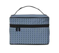 Wolf Under Moon - Trousse per cosmetici da donna, con stampa, grande, organizer da viaggio