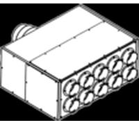 Wolf UniAir Distributore d'aria DN125 - 180 premium, silenzioso, bianco (RAL9016), per CWL - 2577925