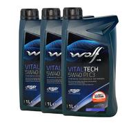 Olio Lupo Vitaltech Pi C3 21116 SAE 5W40 1 Litro per Volkswagen Passat Golf