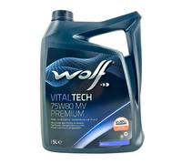 WOLF VitalTech 75W-80 MV Premium API GL-4+, MB 235.10, VOLVO 97308, 5 Litri