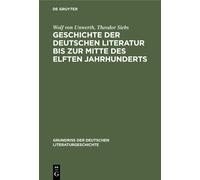 Wolf Von Unwert Geschichte Der Deutschen Literatur Bis Zur Mi (Copertina rigida)