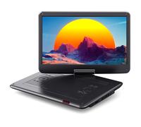 WOLFANG 17,5" Lettore DVD Portatile con 15,6" Display HD, 5000 mAh Batteria, Nes