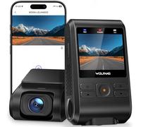 WOLFANG Dash Cam Auto 1440P, WiFi Dashcam per Auto con Scheda SD 32G, Telecamera Auto 170° Grandangolo, Visione Notturna,G-Sensor, WDR, Monitor di Parcheggio, Registrazione in Loop
