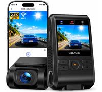 WOLFANG Dash Cam Auto 1440P, WiFi Dashcam per Auto, Telecamera Auto 170° Grandan