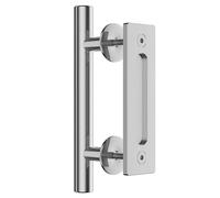 WOLFBIRD 24cm Maniglia per porta scorrevole in acciaio inox maniglia porta scorrevole del fienile