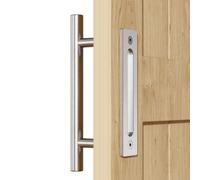 WOLFBIRD Maniglia porta scorrevole 24 cm, doppia faccia, acciaio inox