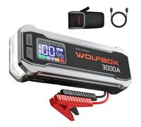 WOLFBOX Booster Avviamento Auto 3000A Avviatore Emergenza per auto/moto(8L