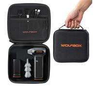 WOLFBOX Custodia rigida per il trasporto compatibile con spolverino elettrico MF100, MF200, MF60, MF70, antiurto, protettiva, da viaggio, per soffiatore ad aria compressa e accessori, a prova di