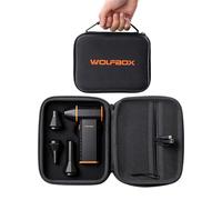 WOLFBOX Custodia rigida per spolverino elettrico MF50 [solo custodia, dispositivo non incluso], borsa da viaggio antiurto per soffiatore ad aria compressa e accessori, a prova di spruzzi