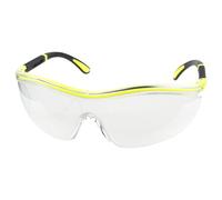 wolfcraft 1 paio di occhiali protettivi neon trasparenti (CE)