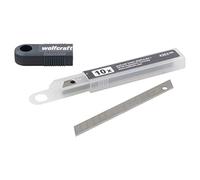 wolfcraft 10 lame a spezzare da 9 mm I 4302000 I Accessorio per cutter con lama a spezzare