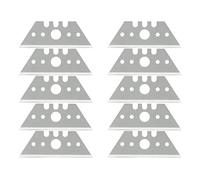 wolfcraft 10 Lame professionali trapezoidali 0.65 x 52 mm, 4313000, lame sostitutive