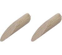 wolfcraft 12 coprifori per giunzioni nascoste, Ø 9,3 mm I 2928000 I Accessori per il set per giunzioni nascoste (Confezione da 2)