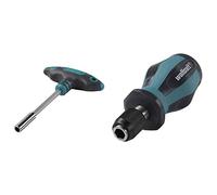 Wolfcraft 1235000 - Avvitatore Manuale a T, con Magnete & 1239000 - Avvitore Man