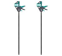 wolfcraft 2 pinze a una mano PRO Ergo - Forza di serraggio 150 kg - 8678060 - Il