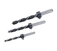 Wolfcraft 2730000 Kit punte a spirale da legno 3 parti 6 mm, 8 mm, 10 mm