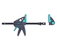 wolfcraft Morsetto banco da lavoro PRO 65-150-W I 3036000 I Per il bloccaggio su tutti i tavoli con fori da 20 mm