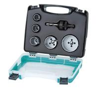 Wolfcraft 3498000 - Set di 5 Seghe a Tazza Ø 25, 29, 35, 51, 68 Mm - NUOVO