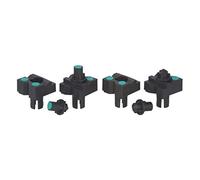 wolfcraft 4 ganasce con punte per i lavori di verniciatura I 6166000 I Adatte pe