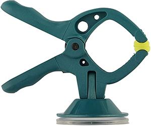 wolfcraft 4 morsetti a molla MINI 20 con ventosa I 3663000 I L'aiuto pratico - ideale per lavori in casa, hobby e progetti fai da te