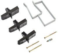 Wolfcraft 4040000 - Set di fissaggio per pannelli in cartongesso - NUOVO