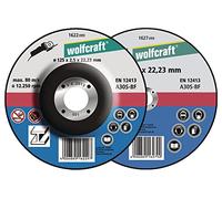 Wolfcraft Disco da taglio per metallo 1620300 – con centro depresso, 115 mm, 5 pz