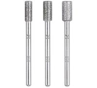 Wolfcraft 5987000 Kit di punte diamantate, a forma di cilindro, 3 pz. 1 KIT