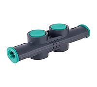 wolfcraft Adattatore per morsetti a una mano Connector PRO L/EASY I 3038000 I Per unire due morsetti a una mano