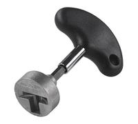 wolfcraft Avvitaganci per Viti a Gancio e ad Anello fino a 6 mm | Utensile con codolo esagonale e impugnatura a T ergonomica, uso con avvitatore o manuale, per fissaggio rapido. 2419000