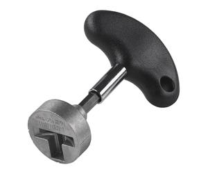 wolfcraft Avvitaganci per Viti a Gancio e ad Anello fino a 6 mm | Utensile con codolo esagonale e impugnatura a T ergonomica, uso con avvitatore o manuale, per fissaggio rapido. 2419000