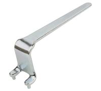 wolfcraft Chiave per dadi a flangia per smerigliatrice angolare, piegata a gomito I 2458000 I Per cambiare facilmente mole a tazza profonde