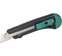 wolfcraft Cutter con lama a spezzare standard da 18 mm I 4146000 I Cutter in plastica con guida in metallo