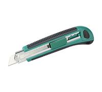 wolfcraft Cutter in plastica bicomponente con lama a spezzare da 18 mm I 4138000 I Cutter per hobby e lavori in casa