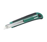 wolfcraft Cutter in plastica bicomponente con lama a spezzare da 9 mm I 4139000 I Cutter per hobby e lavori in casa