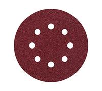 WOLFCRAFT - SET DI 5 DISCHI ABRASIVI VELCRATI PER LEGNO E METALLO DN. 125 MM. GRANA 40 GR. 2069000