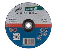 wolfcraft Disco da taglio per metallo, a centro depresso, 1626099