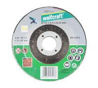 wolfcraft Disco da taglio per pietra, a centro depresso, 1621300