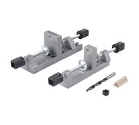 WOLFCRAFT - DISPOSITIVO UNIVERSALE DI SPINATURA CON PUNTA, ARRESTO E 40 SPINE Ø 8 MM. 3750000